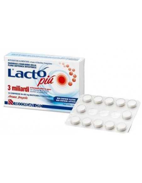 Lacto piu 3miliardi 12 compresse