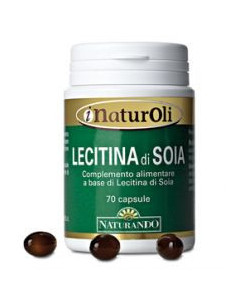 Lecitina di soia 70 capsule - NATURANDO | Clubfarma