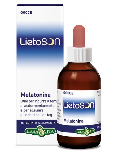 Erba vita lietoson melatonina gocce 30ml