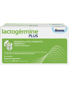 Lactogermine plus ferm 10 flaconcini