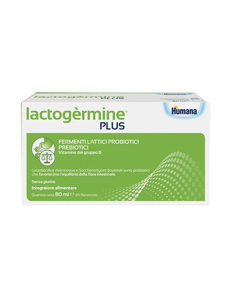 Lactogermine plus ferm 10 flaconcini