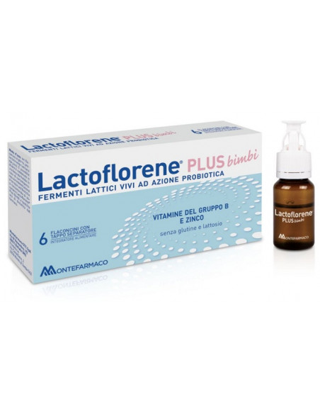 Lactoflorene plus bimbi 12 flaconcini