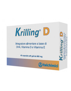 Krilling d 40 capsule | Clubfarma