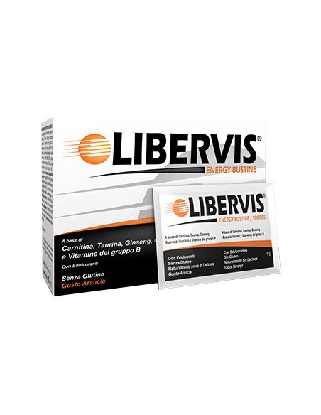 Libervis energy arancia 20 bustine