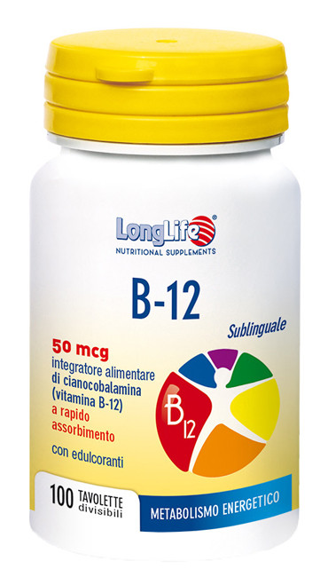Longlife b12 50mcg subl 100tav