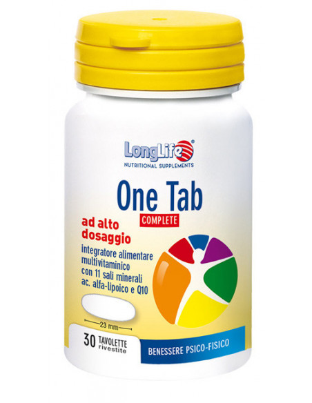 Longlife one tab complete30tav