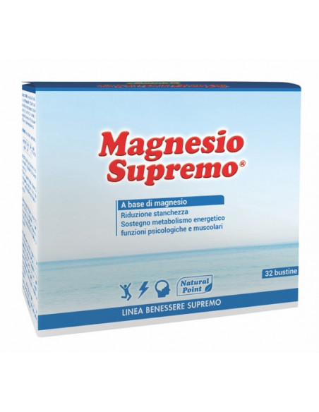 Magnesio supremo integratore alimentare 32 bustine