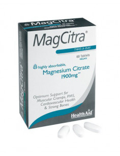 Magcitra magnesio citrato 60cp