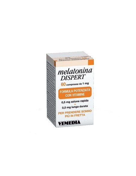 Melatonina dispert 1mg 60 compresse