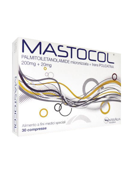 Mastocol 200mg piu 20mg 30 compresse