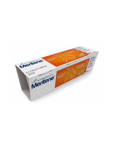 Meritene creme nocciola 3x125g