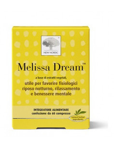 Melissa dream 60 compresse - NEW NORDIC | Clubfarma