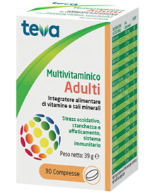Image of Teva multivitaminico adulti 30 compresse cod085