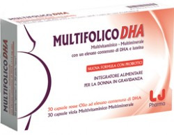 Multifolico dha 30cps piu 30cps
