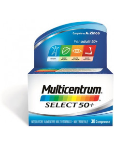 Multicentrum select 50+ 30 compresse