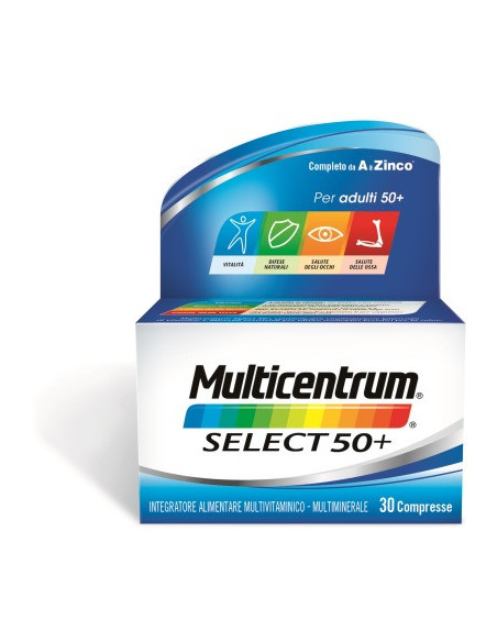 Multicentrum select 50+ 30 compresse