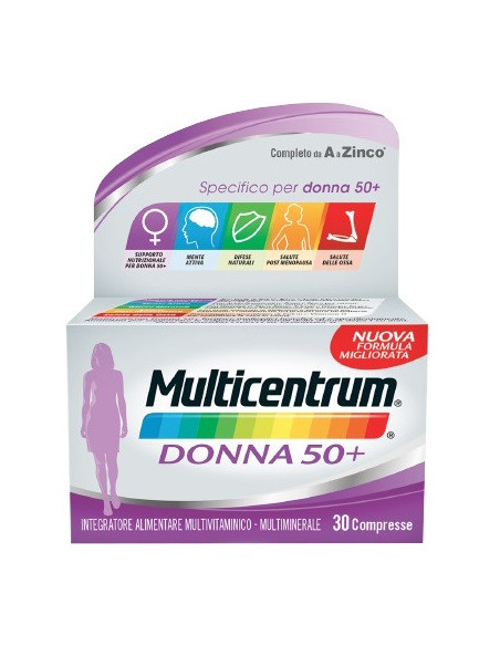 Multicentrum donna 50 piu 30 compresse