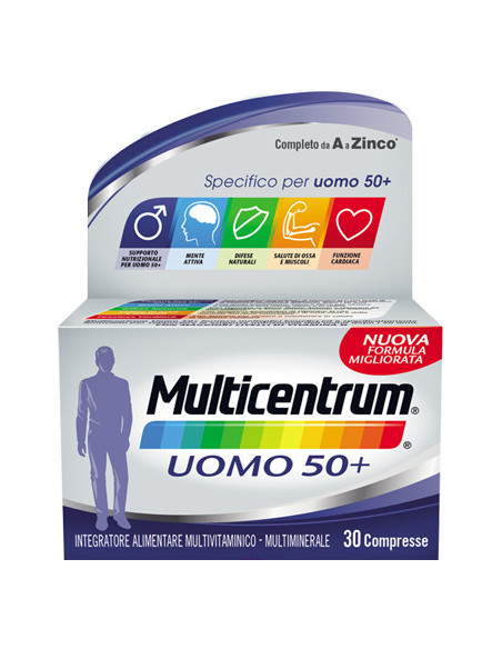 Multicentrum uomo 50+ 30 compresse