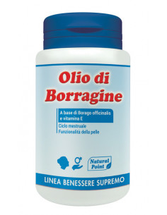 Natural point olio borragine pelle e ciclo mestruale 100 perle