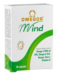 Omegor mind 30 capsule molli | Clubfarma