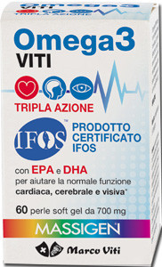 Image of Marco viti omega3 viti tripla azione 60 perle cod085