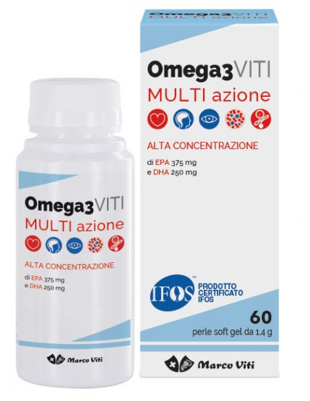 Marco viti omega 3 multiazione 60 perle
