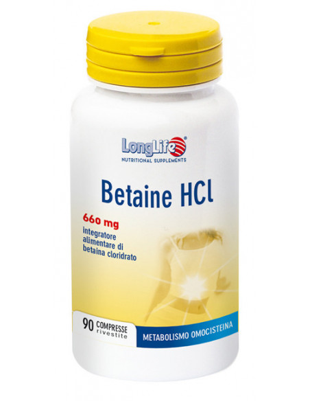 Longlife betaine hcl 90 compresse