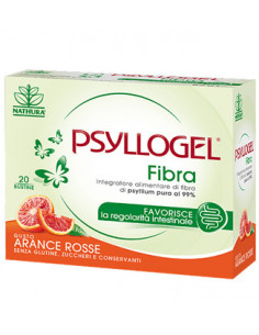 Psyllogel fibra arance rosse per favorire la regolarità intestinale 20 bustine