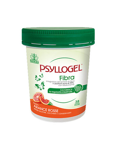PSYLLOGEL FIBRA ARANCIA ROSSA VASO 170G