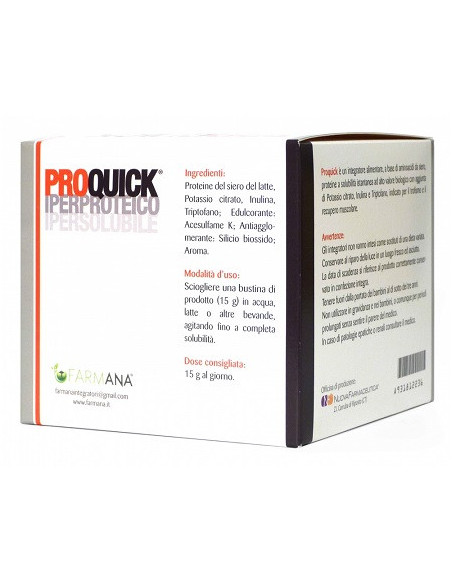 Apple farm proquick iperproteico gusto cacao 21 bustine