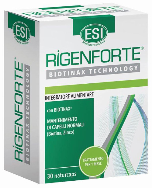 Image of Esi Rigenforte per capelli sani e forti 30 capsule cod085