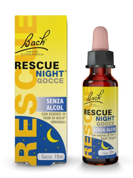 Rescue bach original night senza alcol 10ml