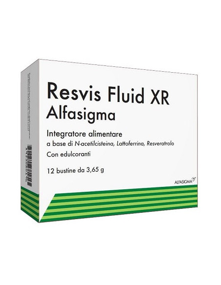 Resvis fluid xr biofutura 12 bustine