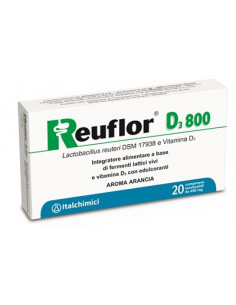 Reuflor d3 800 20 compresse mastic
