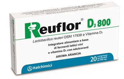 Reuflor d3 800 20cpr mastic