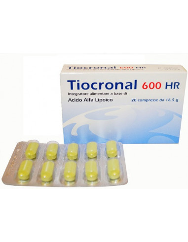Tiocronal 600hr 20cpr