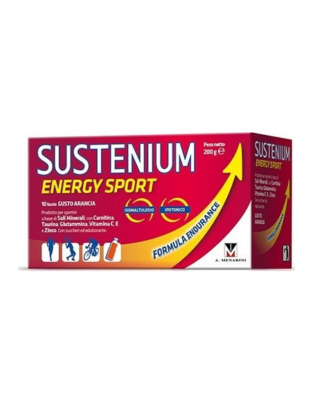 Sustenium energy sport 10 bustine