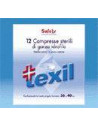 Garza texil 18x40cm 12pz