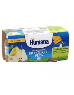 Humana omog pera bio 2x100g