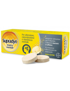 Supradyn ricarica mentale 10 compresse effervescenti