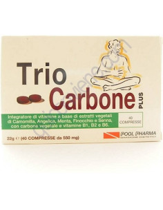Triocarbone plus 40cpr