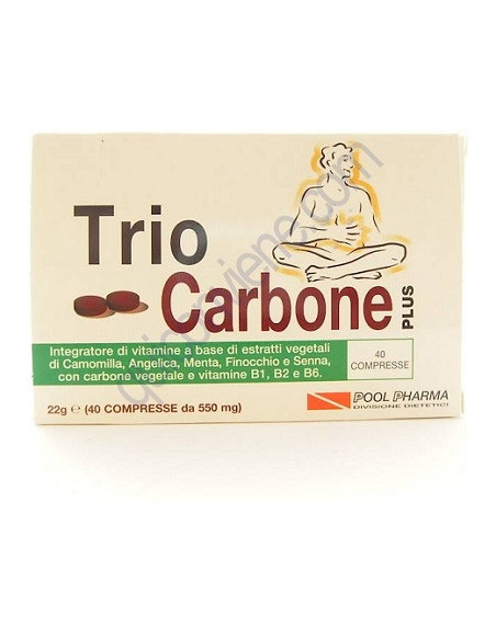 Triocarbone plus 40cpr