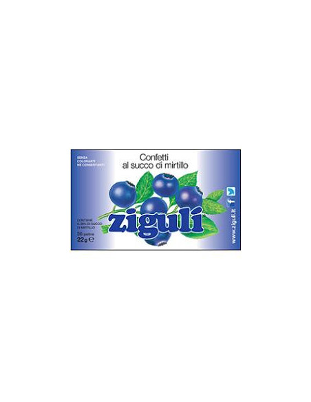 Ziguli *mirtillo 22 g