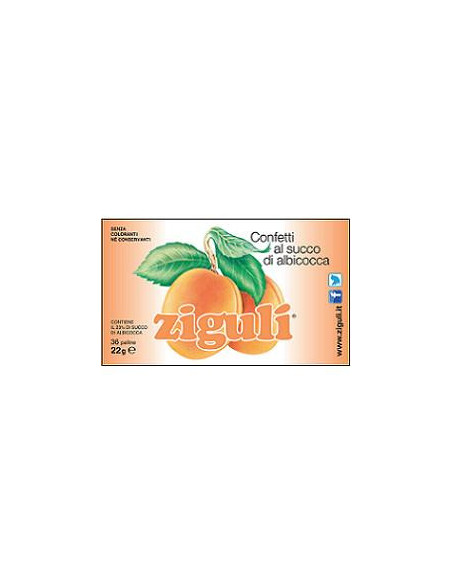 Ziguli *albicocca 22 g