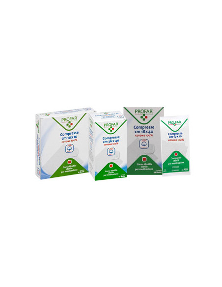 Garza profar 10x10cm 100pz