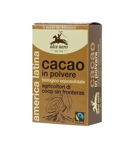 Cacao in polvere bio fairtrade
