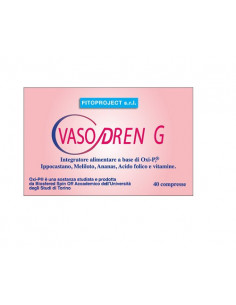 Vasodren g 40 compresse - FITOPROJECT | Clubfarma