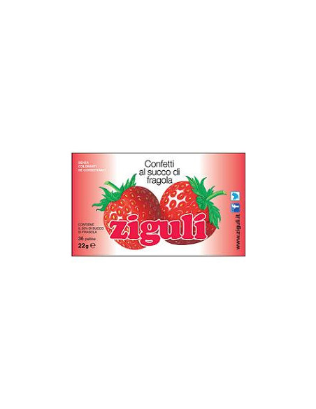 Ziguli fragola 36palline 22g