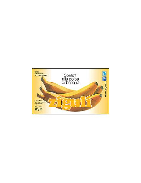 Ziguli banana 36palline 22g