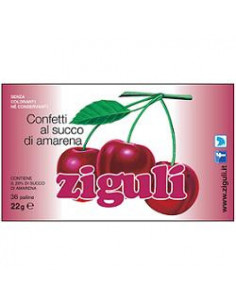 Ziguli amarena 36palline 22g